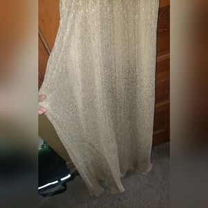 Luxury Classic Twist-Front Goddess Draped Gown